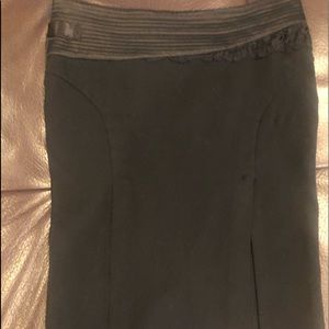 Versace Jean side slit Skirt